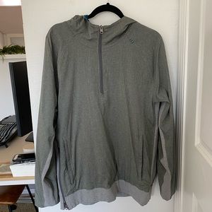 Men’s reversible grey/blue lulu lemon jacket
